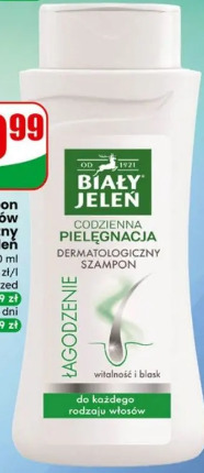 Szampon do włosów dermatologiczny Biały Jeleń