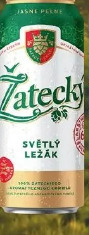 Piwo Žatecky Světlý Ležák