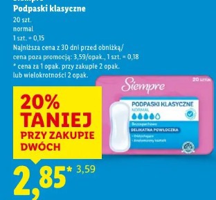 Siempre Podpaski klasyczne