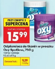 Odplamiacz do tkanin w proszku Oxy Spotless
