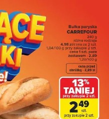 Bułka paryska Carrefour