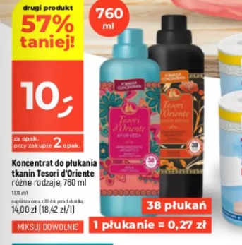 Koncentrat do płukania tkanin Tesori d'Oriente