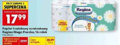 Regina Mega Paczka papier toaletowy rumiankowy