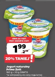 Jogurt naturalny Primo Zott