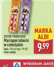 Oster Phantasie Marcepan lubecki w czekoladzie