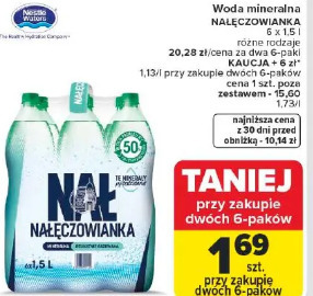 Woda mineralna NAŁĘCZOWIANKA