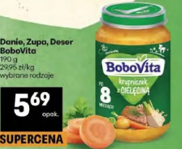 Danie, Zupa, Deser BoboVita