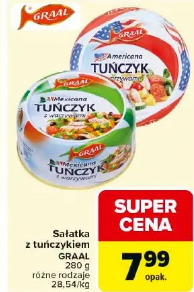 Sałatka z tuńczykiem GRAAL
