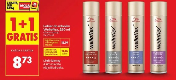 Lakier do włosów Wellaflex, 250 ml