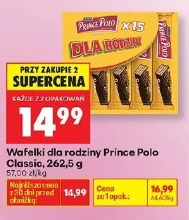 Wafelki dla rodziny Prince Polo