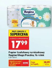 Papier toaletowy rumiankowy Regina Mega Paczka