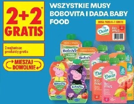 Wszystkie musy Bobovita i Dada Baby Food