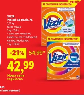 VIZIR Proszek do prania, XL
