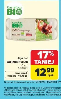 Jaja bio CARREFOUR