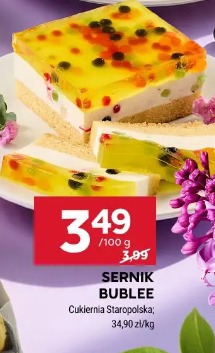 Sernik Bublee Cukiernia Staropolska