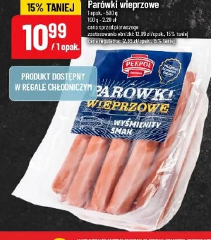 Parówki wieprzowe