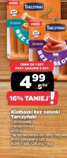 Kiełbaski bez osłonki Tarczyński