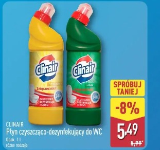 ClinaIr Płyn czyszcząco-dezynfekujący do WC