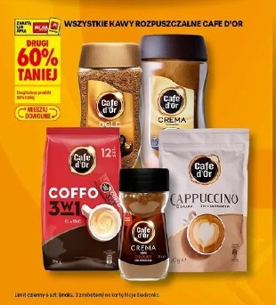 Wszystkie kawy rozpuszczalne Cafe d'Or