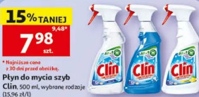 Płyn do mycia szyb Clin
