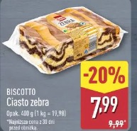 Biscotto Ciasto zebra