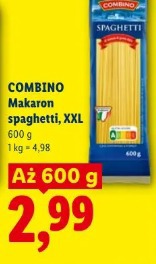 Combino Makaron spaghetti, XXL