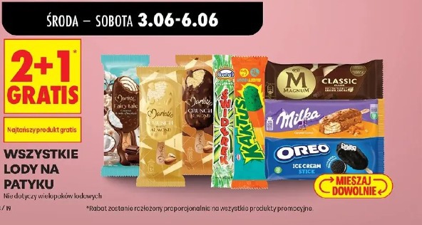 Wszystkie lody na patyku