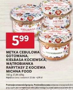 Metka cebulowa gotowana, kiełbasa kociewska, wątrobianka rarytas z Kociewa Michna Food