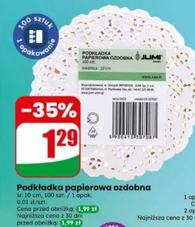 Podkładka papierowa ozdobna