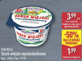Piątnica Serek wiejski wysokobiałkowy