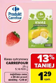 Kwas cytrynowy Carrefour