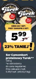 Ser Camembert proteinowy Turek