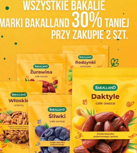 Wszystkie bakalie marki Bakalland