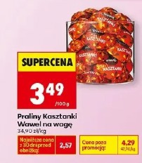 Praliny Kasztanki Wawel na wagę