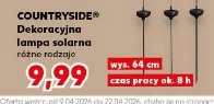 Countryside dekoracyjna lampa solarna
