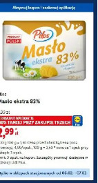 Pilos Masło ekstra 83%