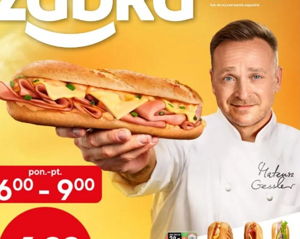 Kanapki na ciepło Żabka