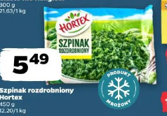 Szpinak rozdrobniony Hortex