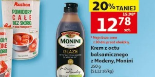 Krem z octu balsamicznego z Modeny Monini