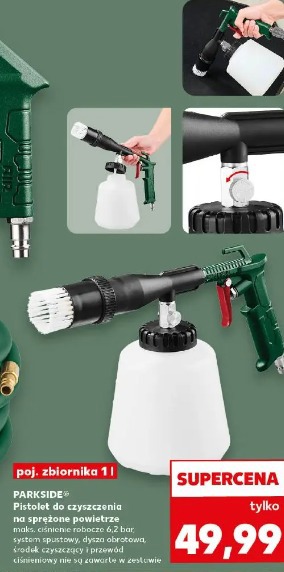 Parkside Pistolet do czyszczenia na sprężone powietrze