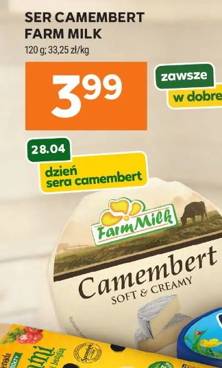 Ser camembert Farm Milk