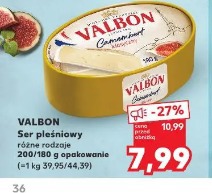 Valbon Ser pleśniowy różne rodzaje