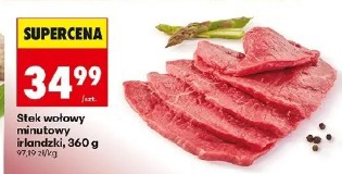 Stek wołowy minutowy irlandzki
