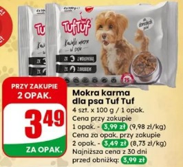 Mokra karma dla psa Tuf Tuf
