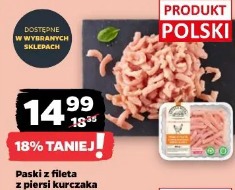 Paski z fileta z piersi kurczaka Sztuka Mięsa