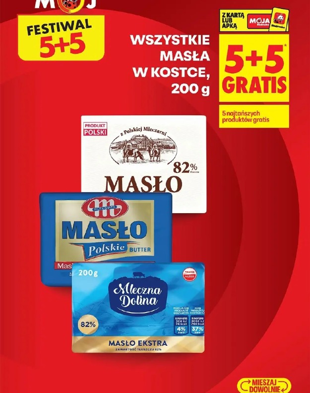 Wszystkie masła w kostce