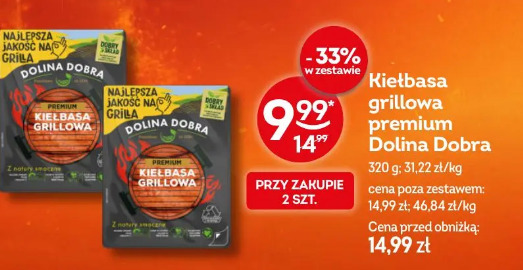 Kiełbasa grillowa premium Dolina Dobra