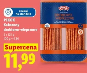 Pikok Kabanosy drobiowo-wieprzowe
