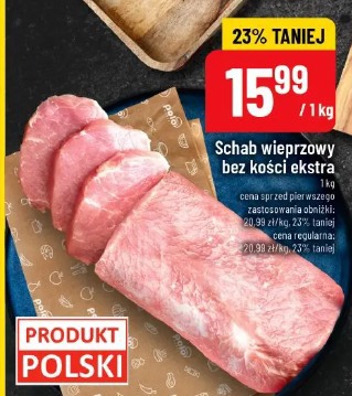 Schab wieprzowy bez kości ekstra