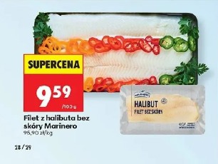 Filet z halibuta bez skóry Marinero